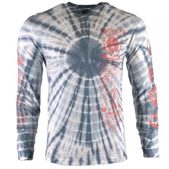 AMERICAN FIGHTER Men's Long Sleeve T-Shirt BRIDGE CITY - Picture 2 of 10